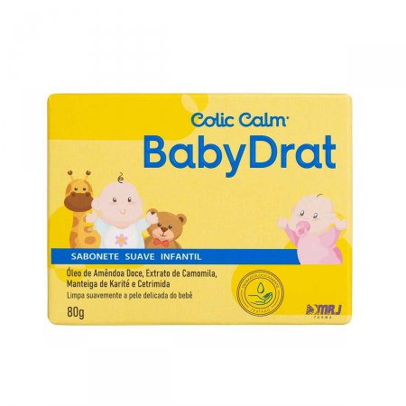 Sabonete em Barra Infantil BabyDrat com 80g