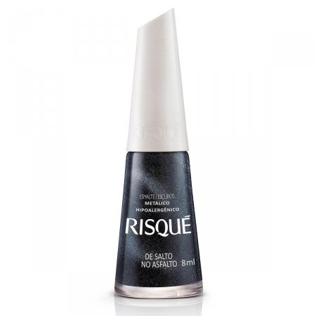 Esmalte Metálico Risqué De Salto no Asfalto com 8ml