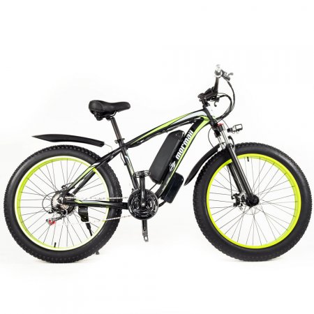 Bicicleta elétrica mormaii mountain s aro 26 bateria lítio 36v 10a