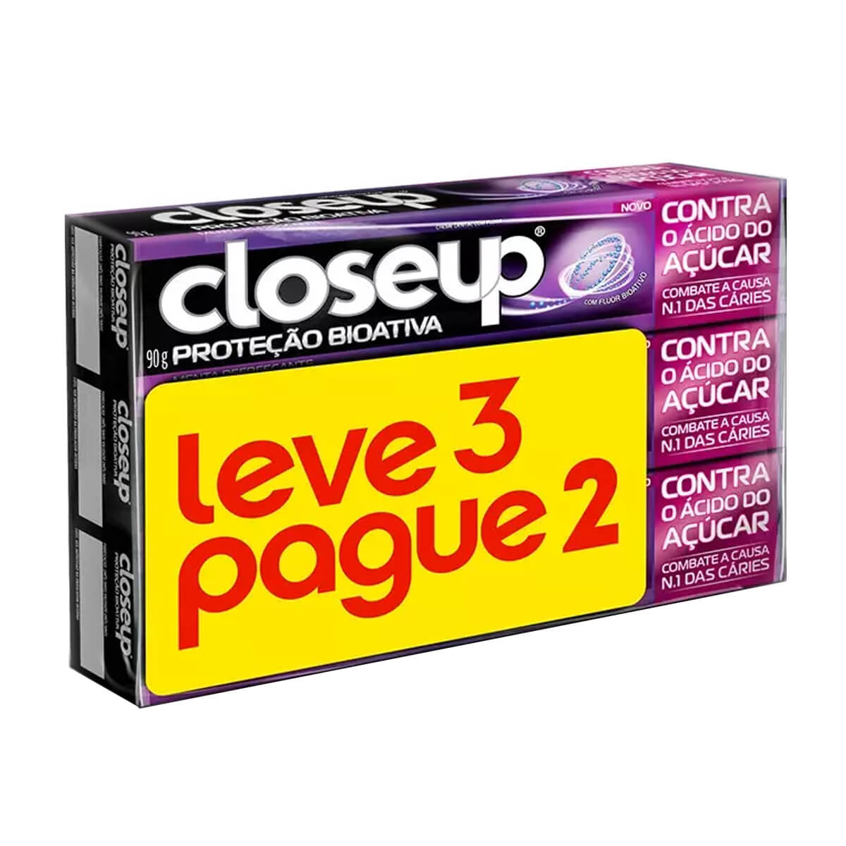 Kit Creme Dental Close-up Proteção Bioativa
