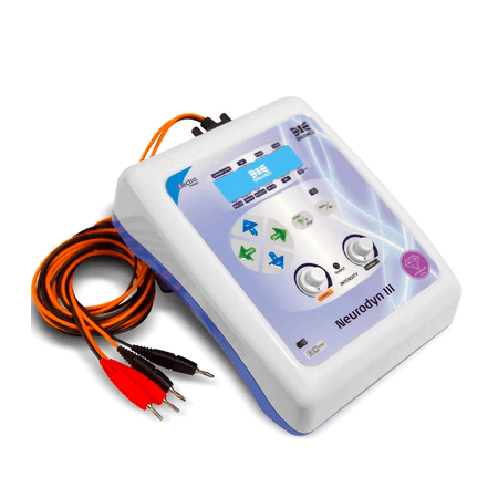 Neurodyn III Ibramed - Novo Modelo - Aparelho De Tens, Fes E Burst 02 Canais