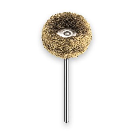 Escova Scotch Brithe Para Polimento PM Média Amarela 22mm Com 1 - American Burrs