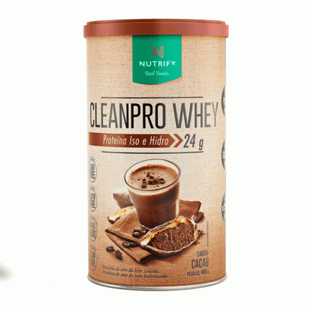 CleanPro Whey Cacau 450g