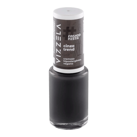 Vizzela #Fashionista - Esmalte 9ml CinzaTrend9ml