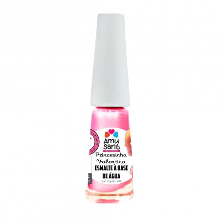 Esmalte Infantil a Base de Água Amusant Princesinha Valentina 7ml