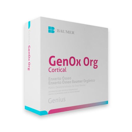 Enxerto Ósseo Bovino Genox Orgânico 0,5x1,0mm - Baumer