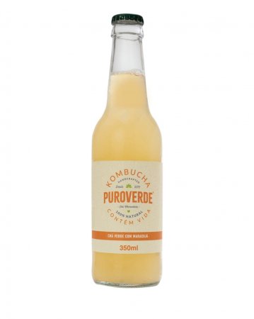 Kombucha Maracujá Puro  Verde 350mL