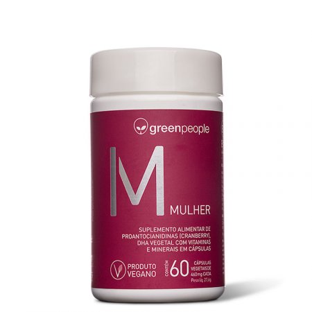 Suplemento Alimentar Mulher 60 Capsulas - Greenpeople