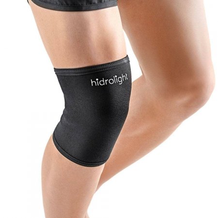 Joelheira Lisa Curta Em Neoprene Hidrolight OR42B