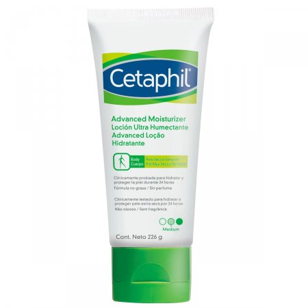 Loção Hidratante Cetaphil Advanced Moisturizer Pele Seca e Sensível com 226g