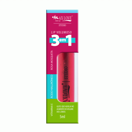 LIP VOLUMOSO 3 EM 1