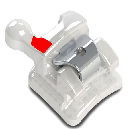 10.12.007 Bráquetes Prescrição Roth Ceramic Sli .022 (14-15) Gancho - Morelli