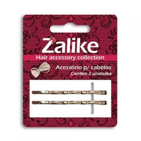 Grampo Twist Banhado C/2 Unidades Ref-265 Zalike