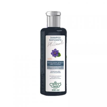 Shampoo Flores e Vegetais Matizante Platinado 310ml