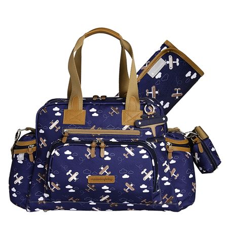 Bolsa para bebê Everyday Avião - Masterbag MB12AVI299 BOLSA TÉRMICA EVERYDAY AVIÃO