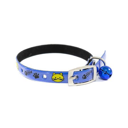 Coleira Gatos Cat Cartoon Colors Guizo - The Pets Brasil