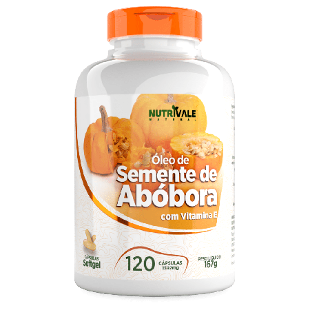 Oleo De Semente De Abobora + Vitamina E 120capsulas 1392mg - Linduras