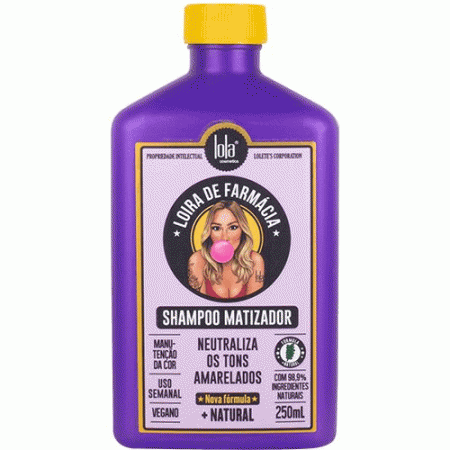 Lola Loira de Farmácia - Shampoo Matizador 250ml