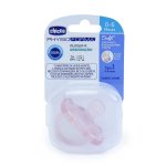 Chupeta Chicco Physio Forma Soft 0 - 6 Meses Rosa Claro com 1 unidade