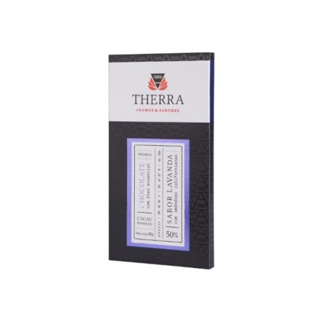 Chocolate Therra Lavanda Fina Bulgária e Amêndoas 50% com 80g