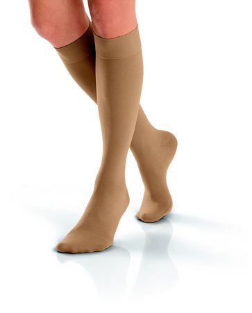 Meia Panturrilha 20-30mmHg Fechada Natural EG - Jobst Opaque