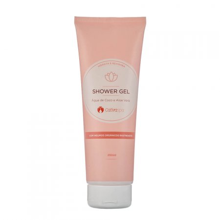 Shower Gel Natural de Aloe Vera Cativa Natureza SPA 250ml