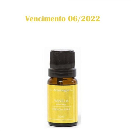 Essencia pura de vanilla 10ml