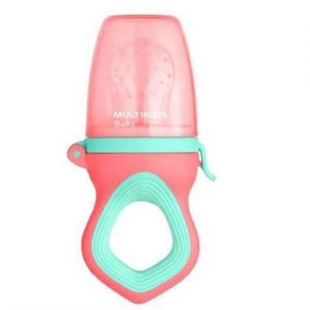 Alimentador ComTela Para Bebê Multikids Rosa
