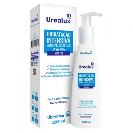 Urealux Ureia 10% Loção 200ml - UberPharma