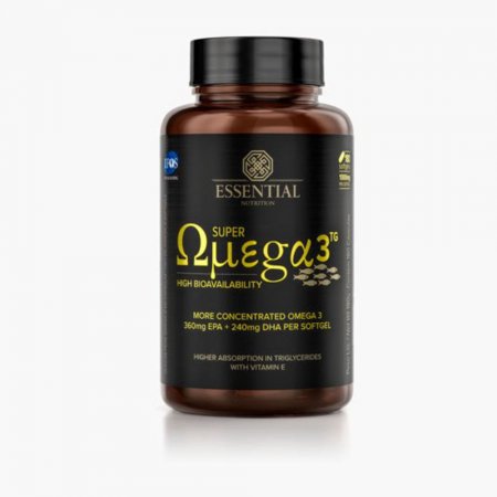 Super Ômega 3 Tg 1000mg 180 Cápsulas - Essential Nutrition