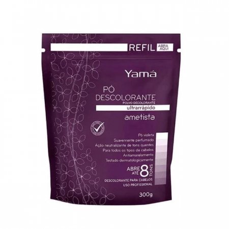 Pó Descolorante Ametista Refil 300g Yamá