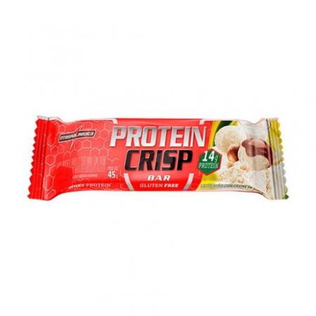 Crisp Bar Leite em Pó com Avelã 1 Unidade Integralmedica