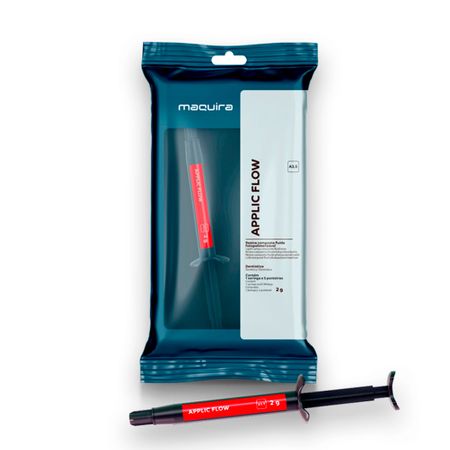 Resina Applic Flow 2g - Maquira Resina Applic Flow A3,5 2g - Maquira