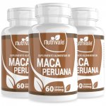 KIT 3X Maca Peruana 500mg 60 Cápsulas - Nutrivale