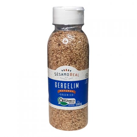 Gergelim Natural Orgânico Sésamo Real 180g