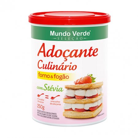Adoçante Culinário Forno e Fogão Mundo Verde Seleção 250g