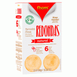Torrada Canapé Redonda Fina 80g - Fhom