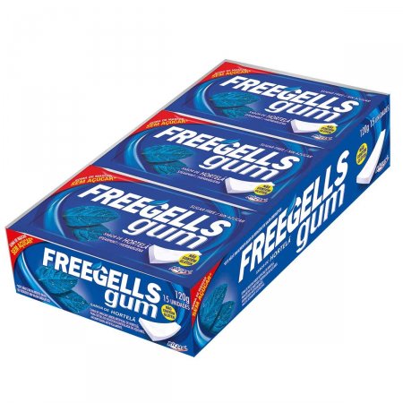 Goma de Mascar Freegells Hortelã com 8g