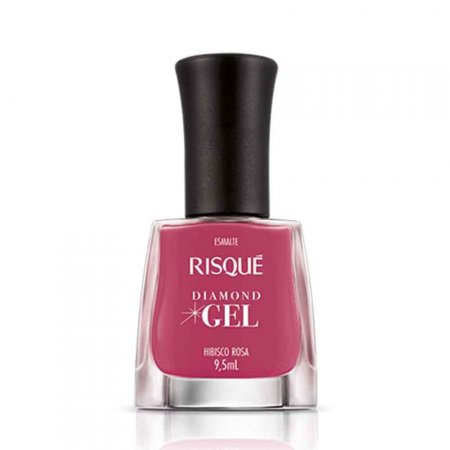Esmalte Gel Hibisco Rosa Risqué 9,5Ml