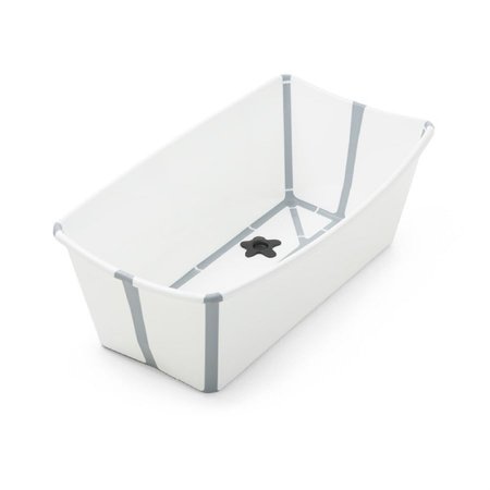 Banheira Flexível Branca com Plug Térmico Stokke