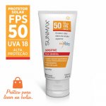 Protetor Solar Sunmax Sensitive FPS 50 Pele Sensível Pocket com 25ml