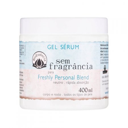 Gel Sérum Hidratante Natural sem Fragrância 400ml  BioEssência