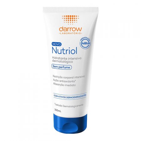 Nutriol Loção hidratante sem perfume 200ml - Darrow