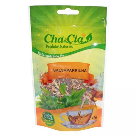 Chá de Salsaparrilha Smilax Spp 30g Chá e Cia