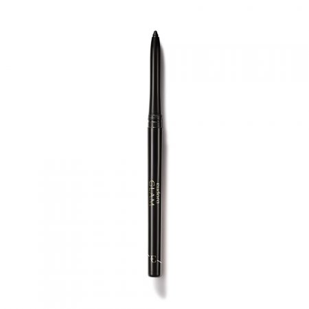 Glam Lápis Retrátil para Olhos Black Eudora 0,28g