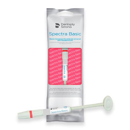 Resina Spectra Basic 4g - Dentsply Sirona Resina Spectra Basic A3,5 4g - Dentsply Sirona