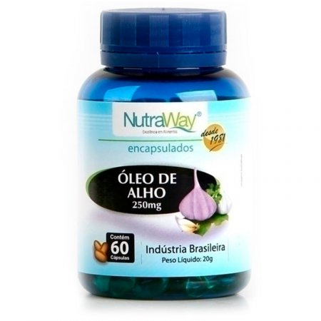 Óleo de Alho Nutraway 250mg 60caps