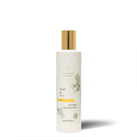 Shower Gel  Alta Performance Ananás E Flor De Ipê 250 Ml Santapele