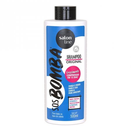 Shampoo S.o.s Bomba Original 500ml Salon Line