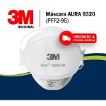 Máscara Descartável PFF2/N95 Aura 9320 3M